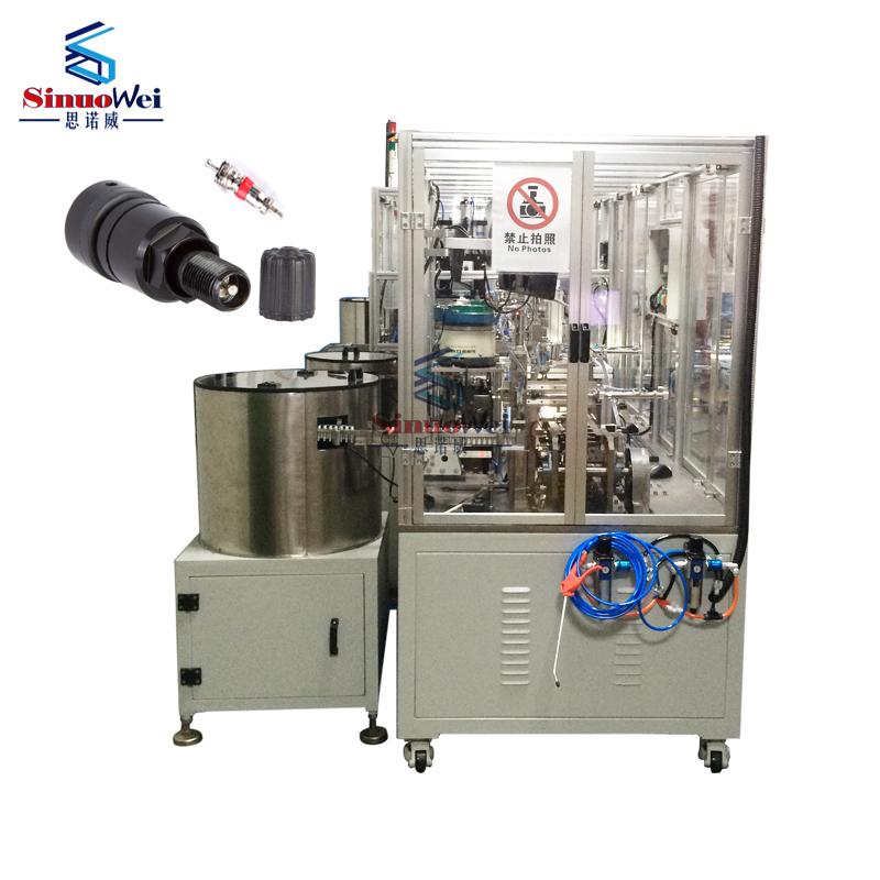 clamp in tyre valve stem automatic assembly machine