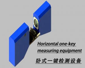 Horizontal de la uno-llave de equipos de medición