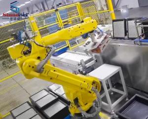 Robot de la máquina de paletización automática